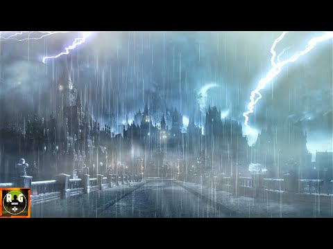 Heavy Rain and Thunderstorm Sounds for Sleeping | Rainstorm with Thunder & Lightning Sounds Effects