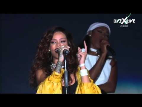 Rihanna - FourFiveSeconds Live At Rock in Rio 2015 - HD