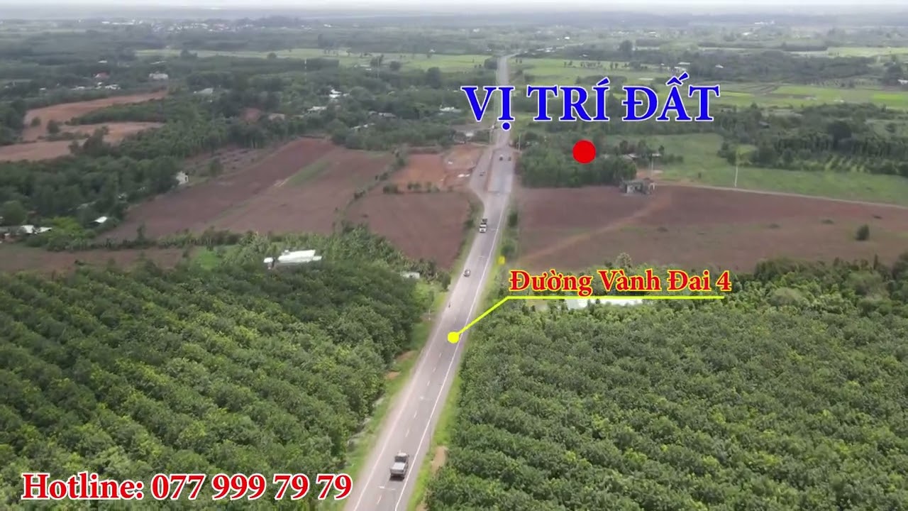 Cần bán 16.000 m2 đất hai mặt tiền đường Vành Đai IV, thuộc Xã Bình An, Long Thành, Đồng Nai video