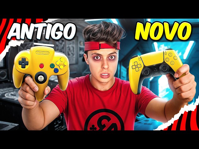TODOS OS VIDEO GAMES EM 24 HORAS! *Desafio