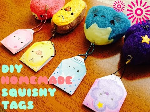 DIY HOMEMADE SQUISHY TAGS! mayxflower