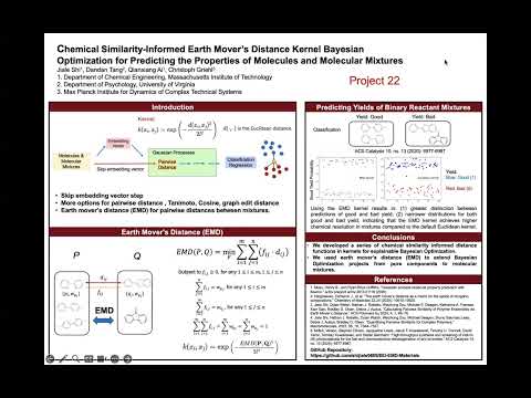 Chemical Similarity-Informed Earth Mover’s Distance Kernel Bayesian ...