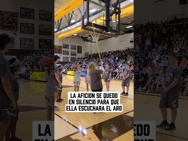 EL MEJOR MOMENTO DE LA HISTORIA DEL BASKET!!! #nba #sordo #deaf #respect #baloncesto #highschool