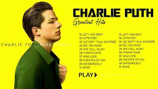 Left and Right, Attention,.. - Best songs of Charlie Puth ❤️Charlie Puth 2 Hours Non-stop ❤️
