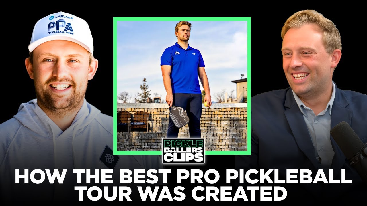 How Connor Pardoe Started the PPA Tour from a Napkin Idea