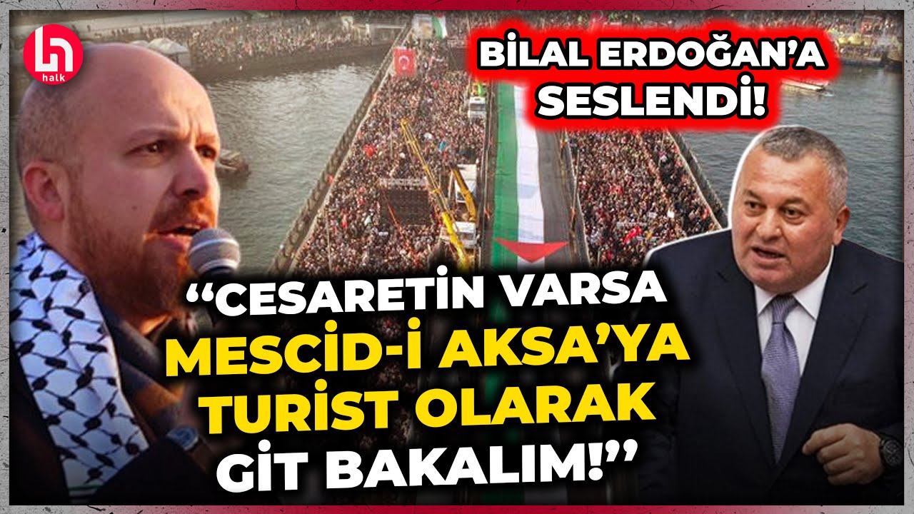 Cemal Enginyurt, Bilal Erdoğan'a seslendi: Cesaretin varsa Mescidi Aksaya, Kudüs'e git bakalım!