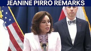 Jeanine Pirro gives remarks after being named permanent US Attorney for DC