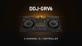 AlphaTheta DDJ-GRV6 4 Channel Performance DJ Controller In Action - Watch Video