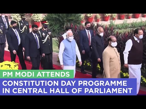 Live: PM Modi's address in Central Hall of Parliament on Constitution Day