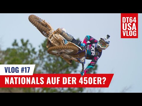 Nique Thury USA Vlog #17 - AMA Pro Motocross Nationals auf der 450er?