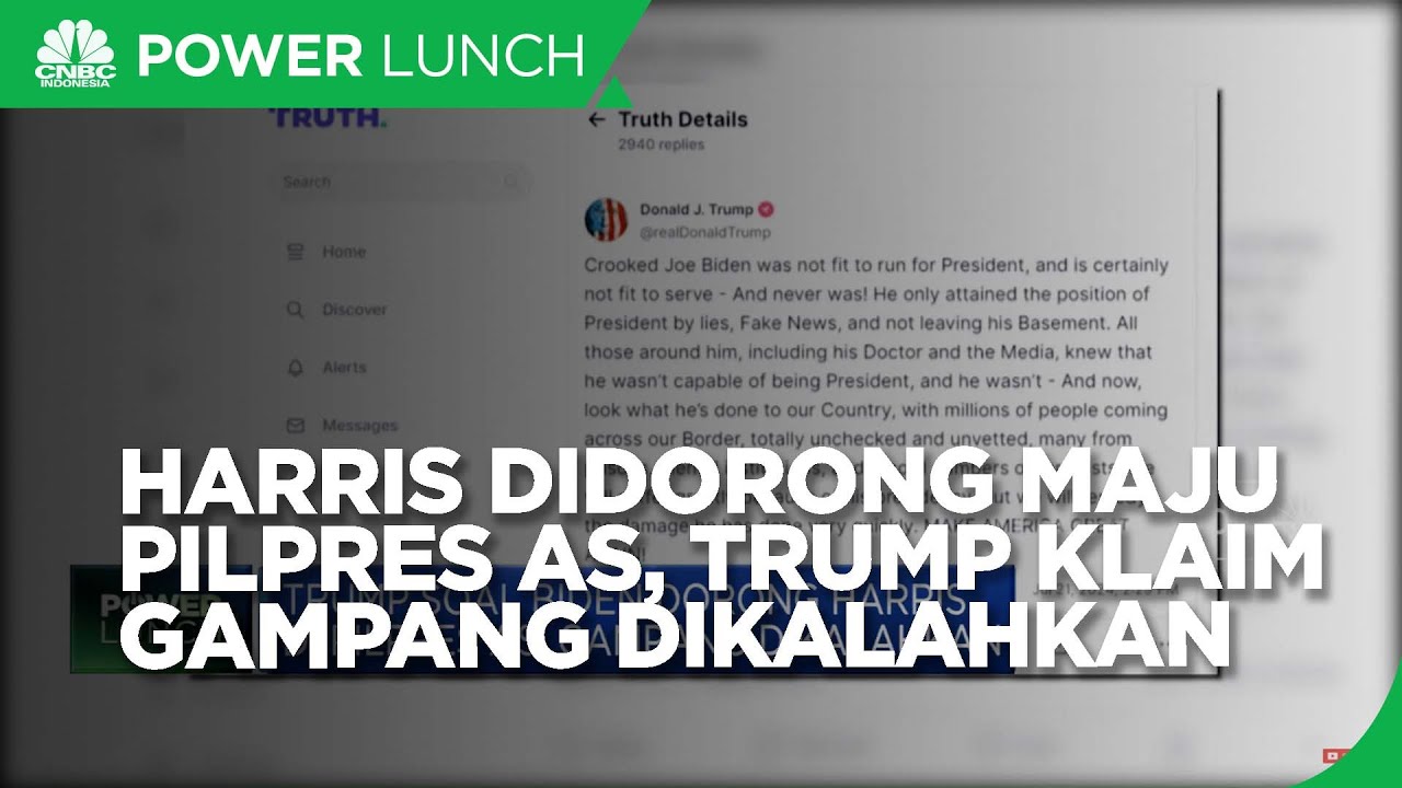 Trump Soal Biden Dorong Harris di Pilpres AS: Gampang Dikalahkan