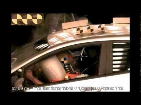 Видео краш-теста Kia Rio 5 дверей с 2011 года