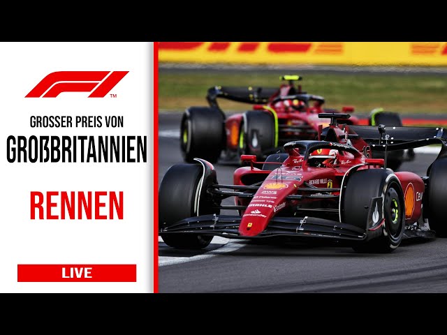 Großer Preis von Großbritannien Das Rennen | Formel 1 Live Watchparty  Livetiming