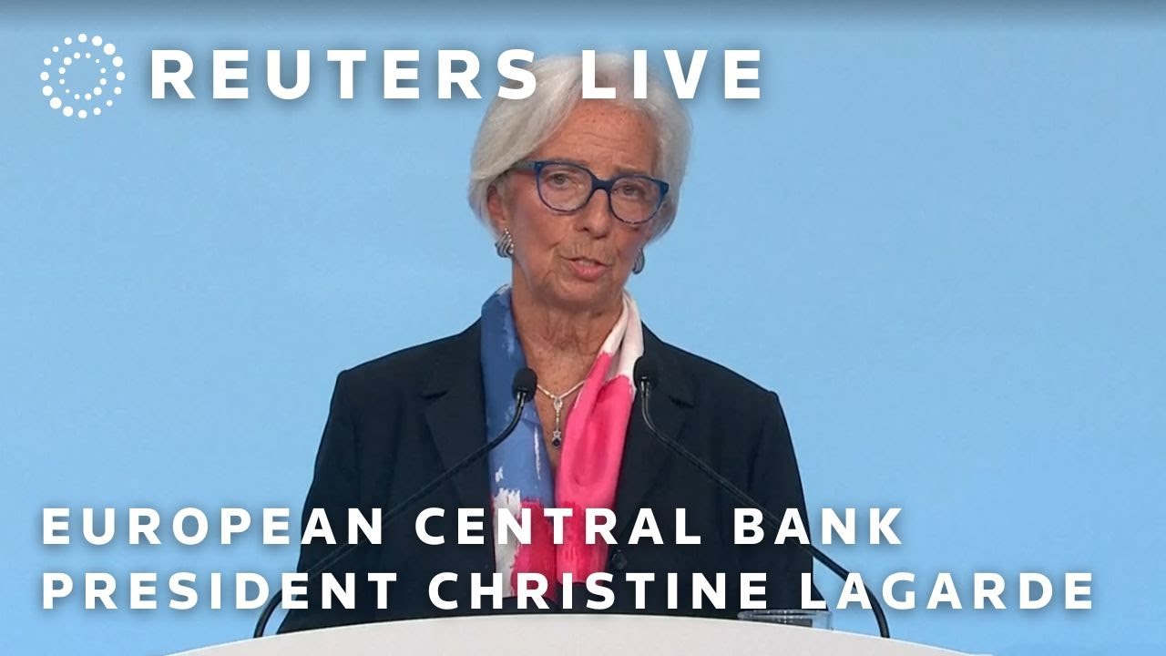 LIVE: ECB's Lagarde speaks following the monthly monetary policy meeting