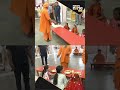 UP CM Yogi Adityanath performs ‘Kanya Pujan’ in Gorakhnath Temple in Gorakhpur | News9
