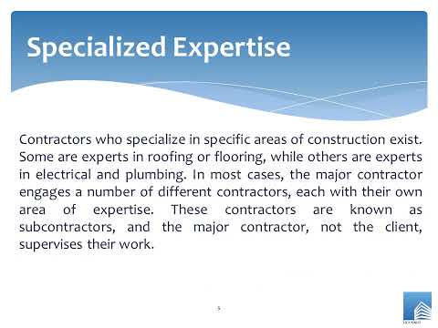 What is the role of a Building Contractor
