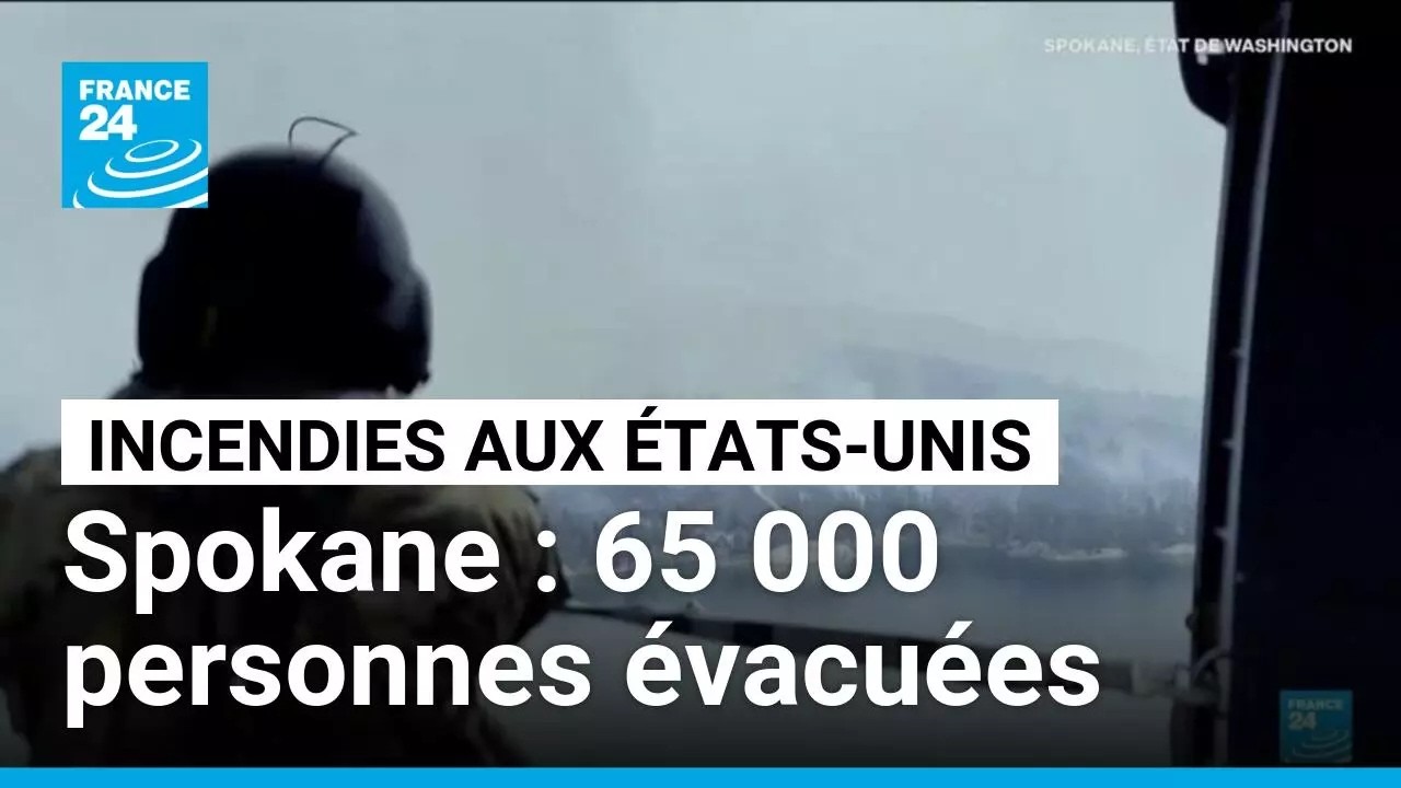 États-Unis : seize incendies et 106 000 hectares ravagés dans l'État de Washington • FRANCE 24