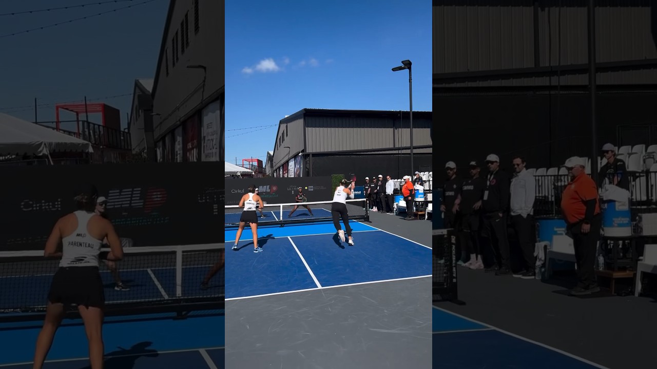 We love to see points like this🤩 #pickleball #shorts
