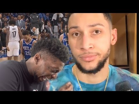 SIMMONS GETS BOOED BY HIS OWN FANS! SIXERS vs NETS 2019 PLAYOFFS GAME 1 & 2 HIGHLIGHTS
