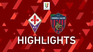 Fiorentina 4-0 Cosenza | Vlahović Double Sees Fiorentina Progress! | Coppa Italia 21/22