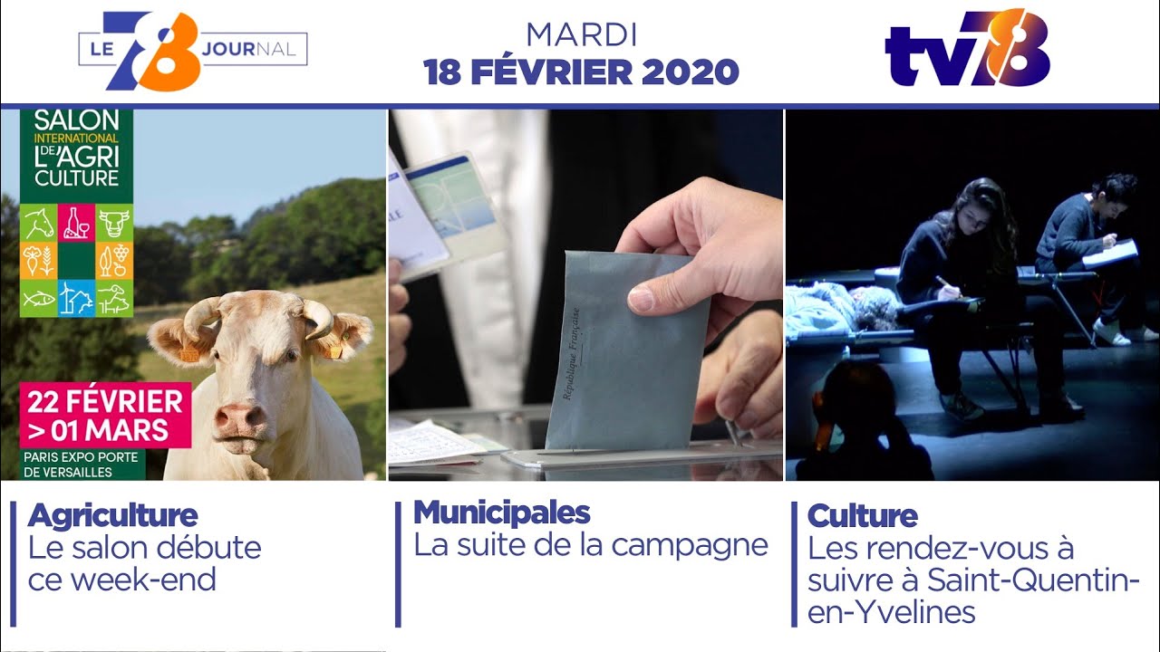 7/8 Le Journal. Edition du mardi 18 février 2020