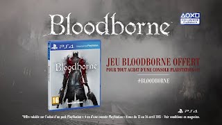 Bloodborne disponible sur ps4 :  bande-annonce