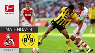 1. FC Köln — Borussia Dortmund 3-2 | Highlights | Matchday 8 – Bundesliga 2022/23