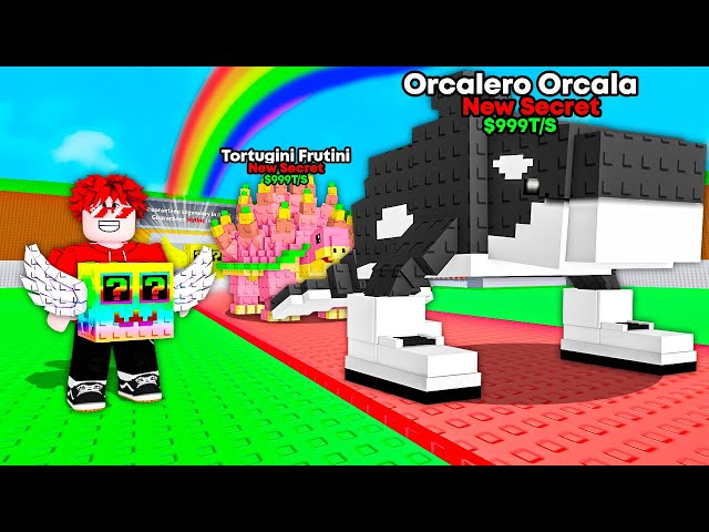 Usé SUERTE INFINITA y ROBÉ BRAINROT SECRETO (+ 100 BILLONES) Steal a Brainrot (Roba un Brainrot)