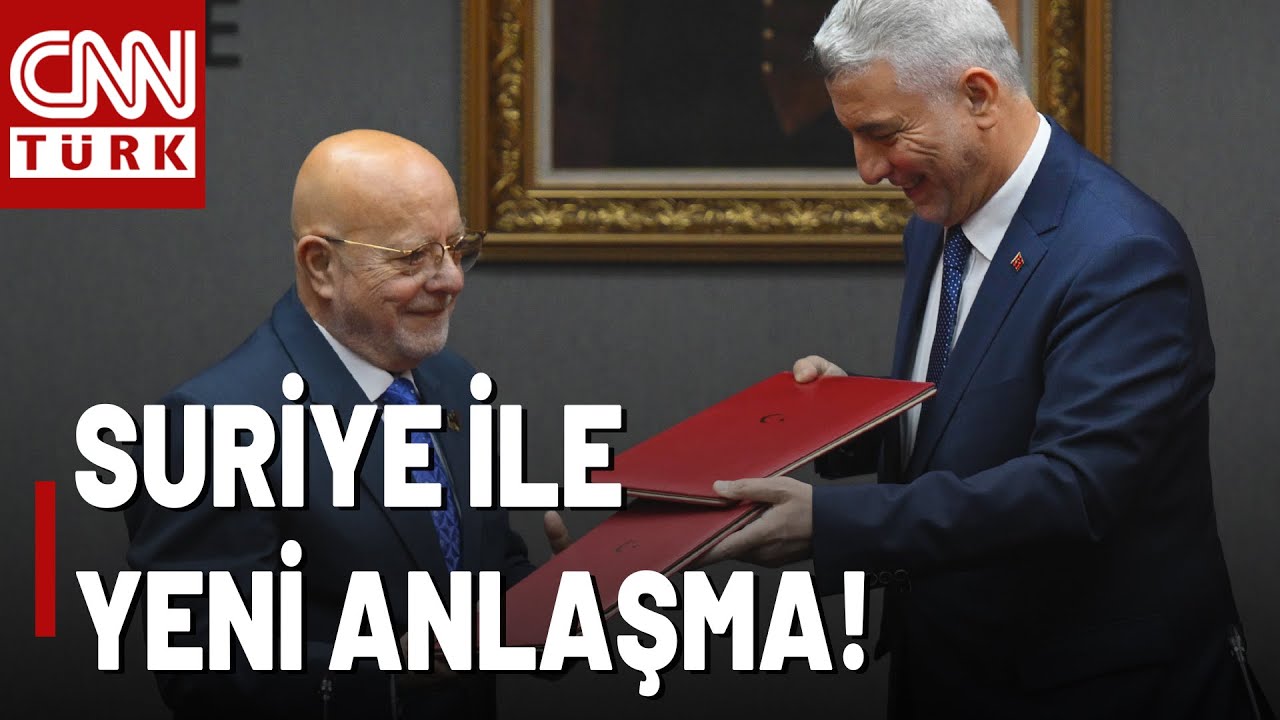 Suriye İle Ticarette Yeni Dönem! İmzalar Atıldı, Amaç Suriye Ekonomisini Güçlendirmek!