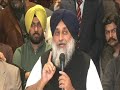Muslims Are About 18%, We Are Only 2% But: Sukhbir Singh Badal  - 03:03 min - News - Video