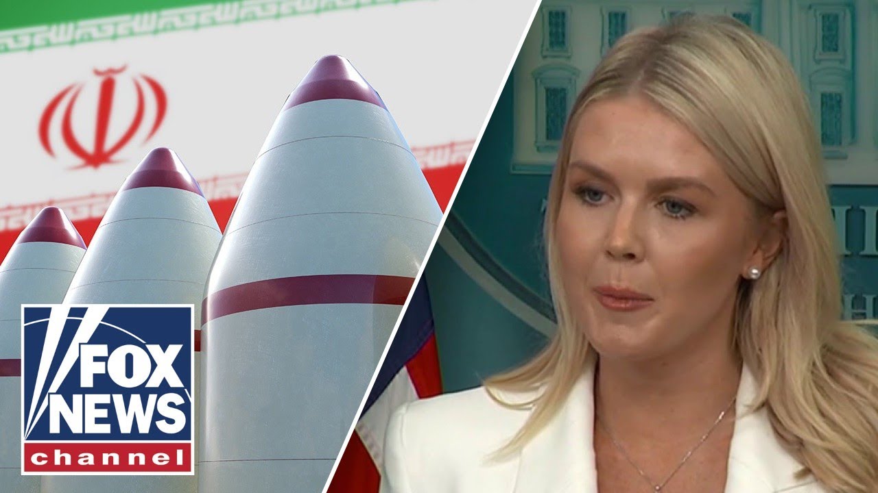 Karoline Leavitt: There is ‘no indication’ that uranium was moved before US strikes on Iran