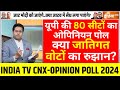 India TV CNX UP Opinion Poll: यूपी की 80 सीटों पर क्या है जातिगत रुझान? CM Yogi | Akhilesh Yadav
