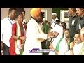 CM Revanth Wearing Turban In Adilabad Congress Public Meeting | V6 News  - 03:02 min - News - Video