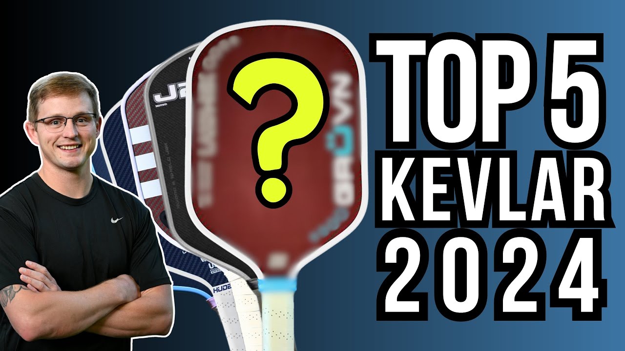 TOP 5 Kevlar Pickleball Paddles 2024 | Seriously Strong and Unique Paddles