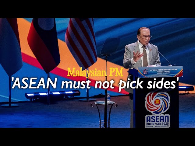 Malaysia tells ASEAN FMs not to pick sides amid tariffs uncertainty