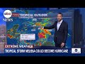 Tropical Storm Melissa takes aim on Caribbean