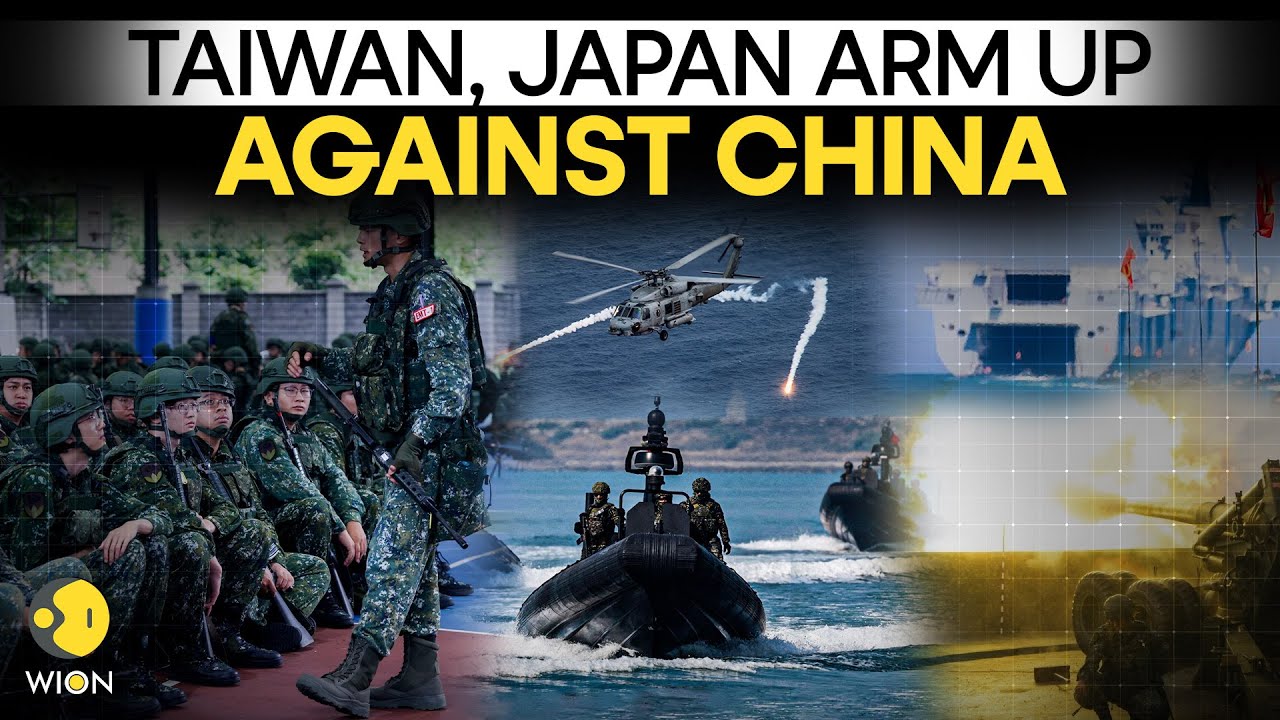 Taiwan Launches BIGGEST War Games With Military Exercise | Japan Opens New Base Near Taiwan | LIVE