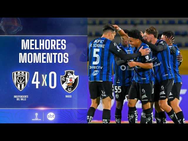 Independiente del Valle 4 x 0 Vasco - Melhores momentos, com Tiago Leifert | Copa Sul-Americana 2025