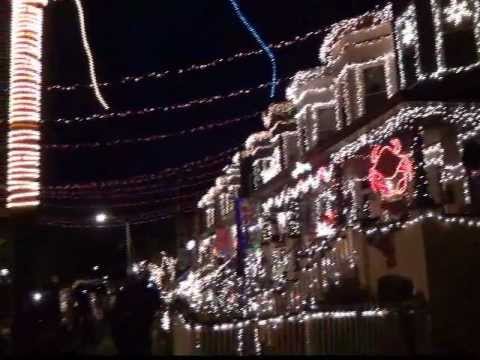 Pictures of Miracle on 34th Street - Christmas lights in Hampden, Baltimore, MD, US