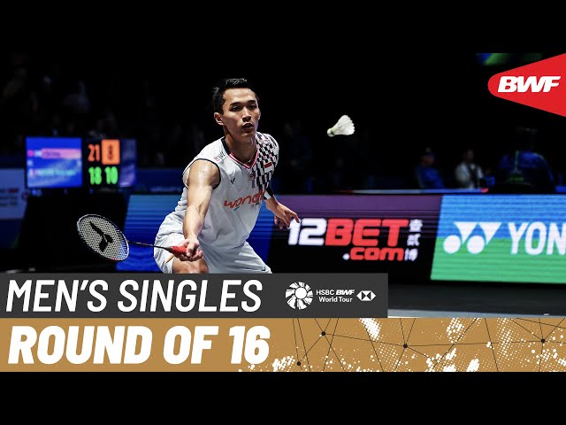 YONEX All England Open 2025 | Jonatan Christie (INA) [3] vs. Lakshya Sen (IND) | R16