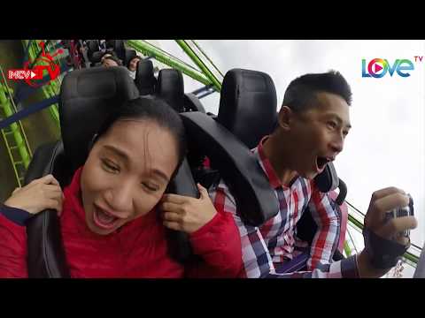 Bà mối Cát Tường vật vã hoảng sợ khi đi tàu lượn siêu tốc khủng nhất Nhật Bản 😂