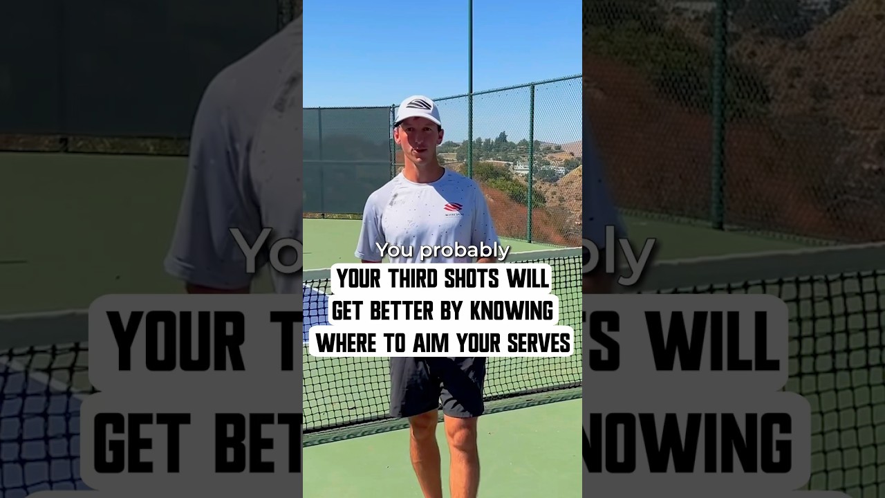 Use Your Serves To Hit Better Drops