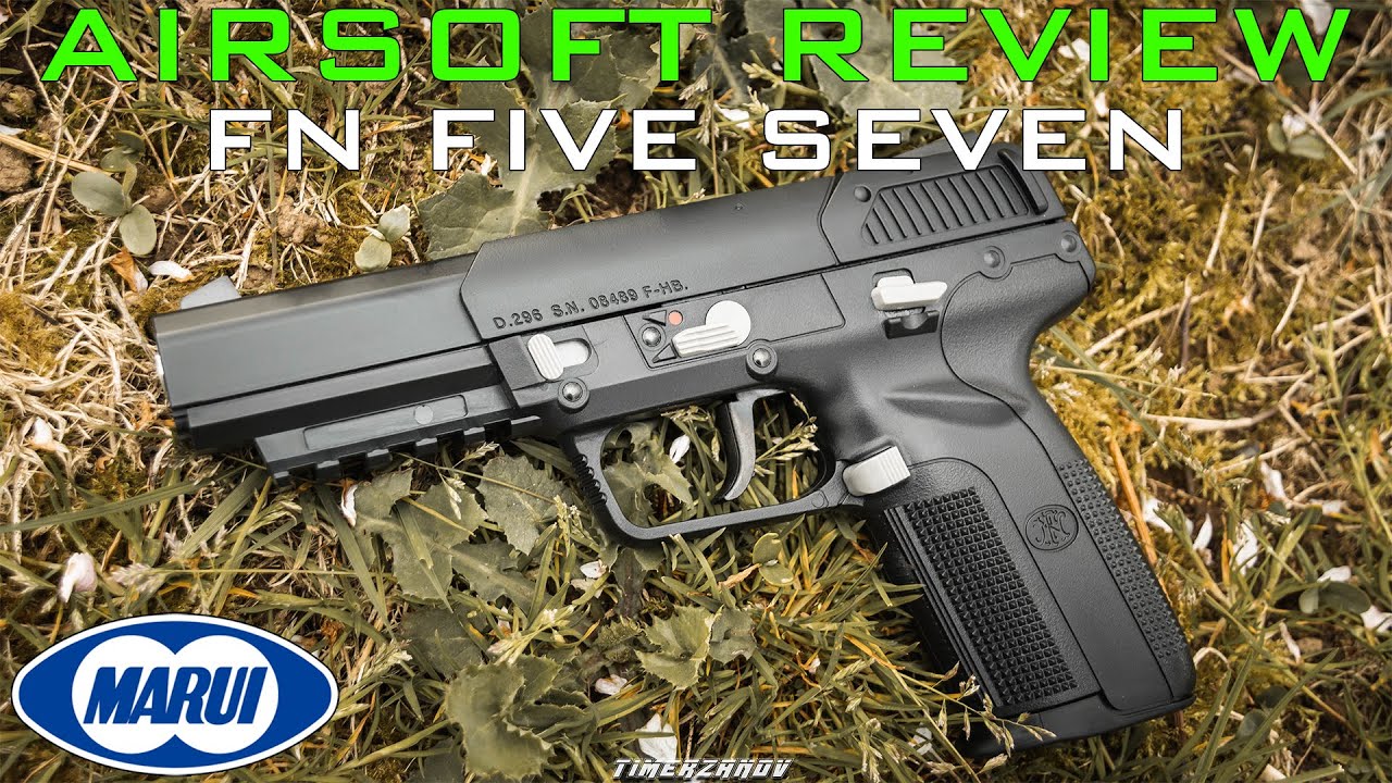 Airsoft Review #233 Tokyo Marui FN Five Seven Gaz Blowback [FR]