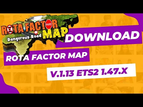 Rota Factor Dangerous Roads Map v1.13 - 1.47
