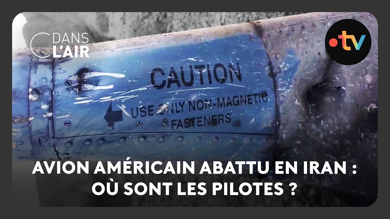 Avion américain abattu en Iran : où sont les pilotes ? - C dans l’air - 03.04.2026