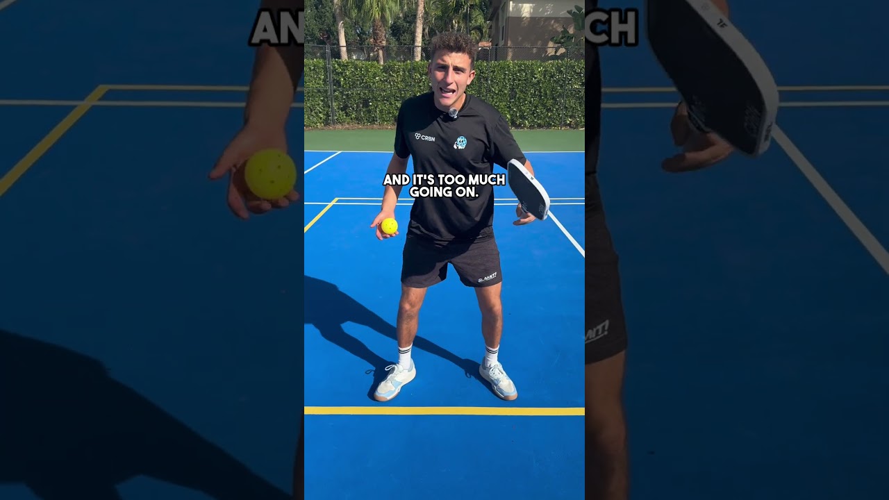 Top 3 Mistakes on your Backhand dink in pickleball! #pickleball #pickleballtips