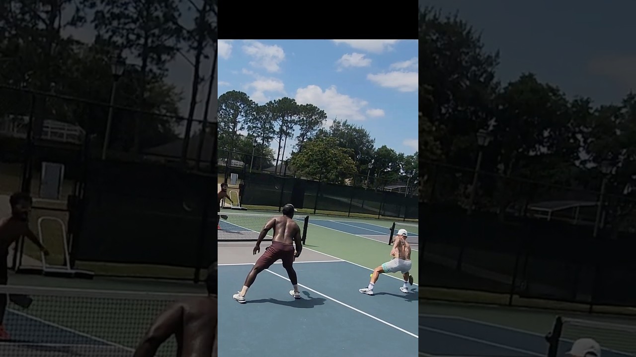 Masterclass of resetting with Tyson Mcguffin 🔥 #pickleballaddict #sports #viral #pickleball #trend