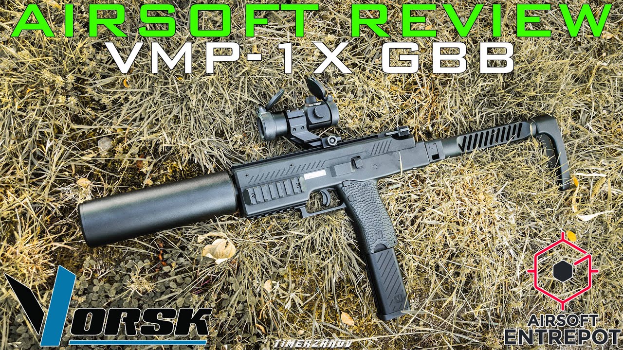 Airsoft Review #304 Vorsk VMP-1X SMG Gaz Blowback (GBB) (Airsoft Entrepot) [FR]