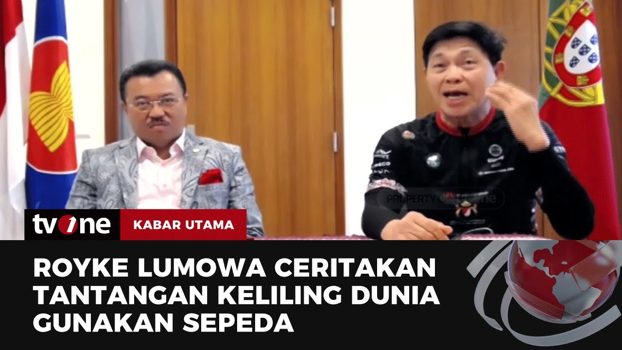 Royke Lumowa Bersepeda Keliling Dunia dengan Membawa Misi Tentang Lingkungan | tvOne