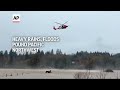 Coast Guard rescues 5 people from floodwaters as heavy rains batter Pacific Northwest  - 01:14 min - News - Video